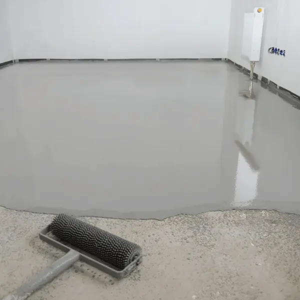 Application d’un ragréage autolissant